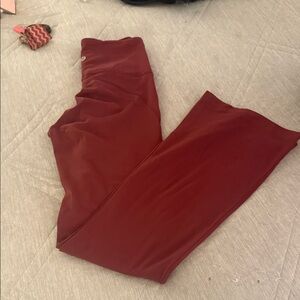 Lululemon Athletica Red Leggings